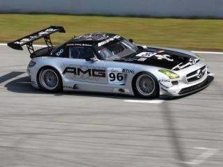 Mercedes SLS AMG GT3, 6h Zhuhai 2011, H�kkinen/Cheng/Arnold