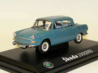 Skoda 1000 MB 1964, vaalea turkoosi