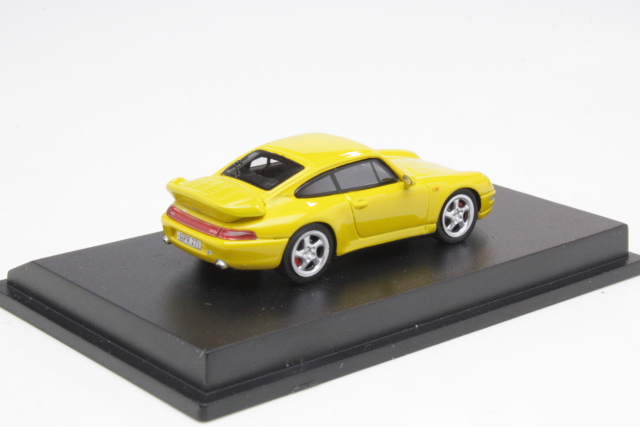 Porsche 911 (993) Turbo 1995, keltainen - Sulje napsauttamalla kuva