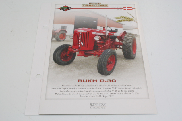 Bukh D30 1958, punainen