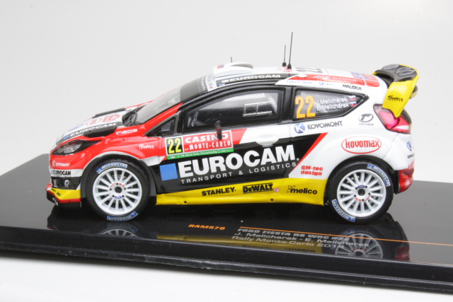 Ford Fiesta RS WRC, Monte Carlo 2014, J.Melicharek, no.22