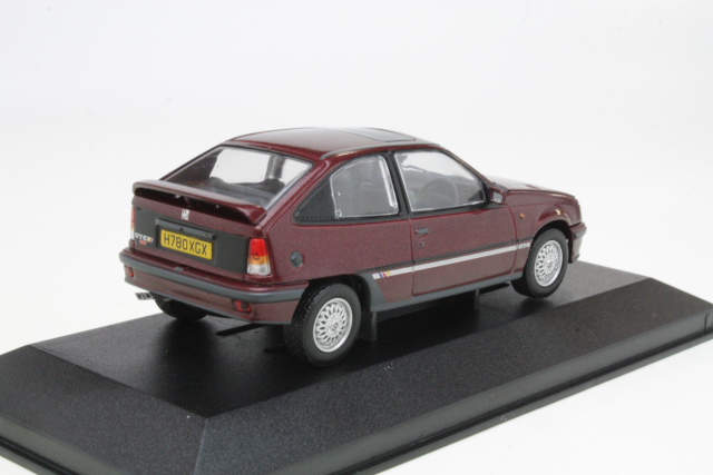 Vauxhall Astra Mk2 GTE 16V Champion, tummanpunainen