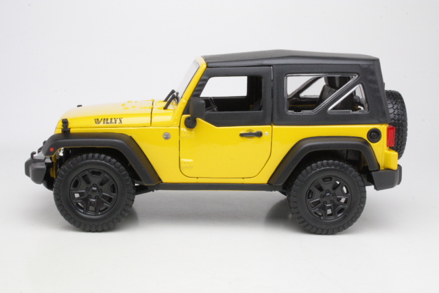 Jeep Wrangler 2014, keltainen