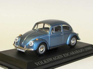 VW Kupla Escarabajo 1960, sininen