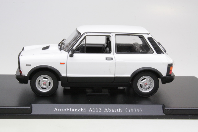 Autobianchi A112 Abarth 1979, valkoinen