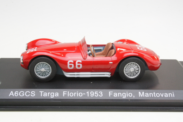 Maserati A6GCS, Targa Florio 1953, J.M.Fangio/S.Mantovani, no.66