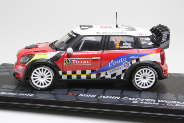 Mini John Cooper Works WRC, Monte Carlo 2012, D.Sordo, no.37