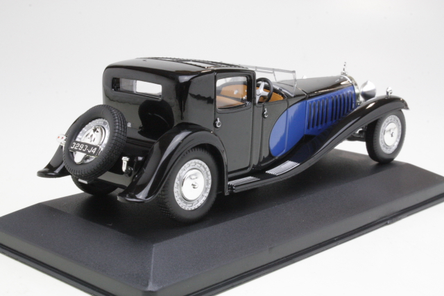 Bugatti Type 41 Royale 1929, musta/sininen
