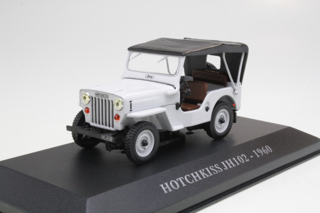 Hotchkiss JH102 1960, valkoinen/musta