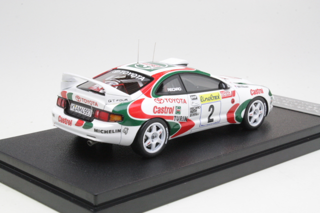 Toyota Celica GT-Four ST205, Monte Carlo 1995, J.Kankkunen, no.2