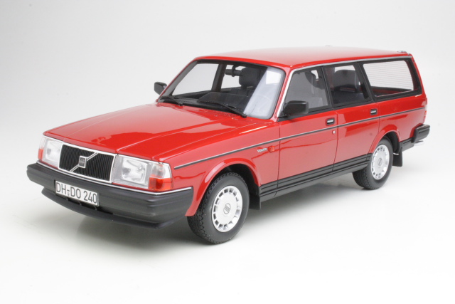 Volvo 240GL Break 1989, punainen