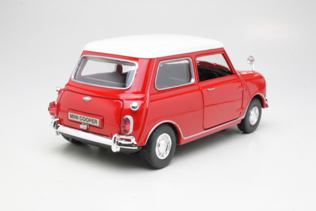Mini Cooper 1969, punainen/valkoinen