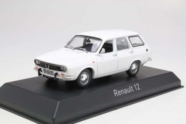 Renault 12 Break 1972, valkoinen