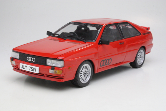 Audi Quattro 1981, punainen