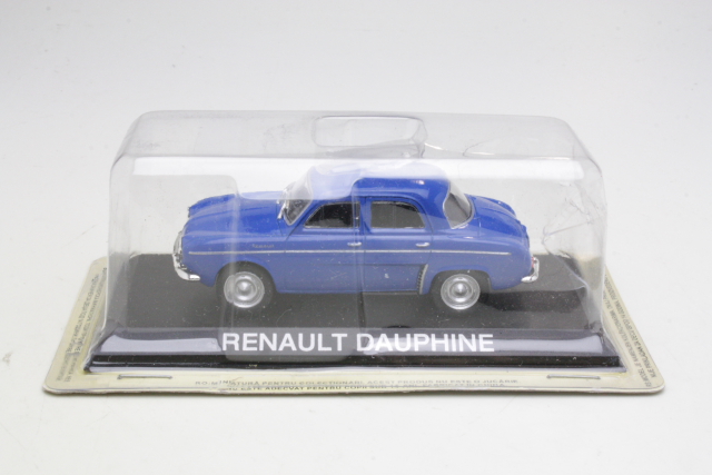 Renault Dauphine, sininen - Sulje napsauttamalla kuva