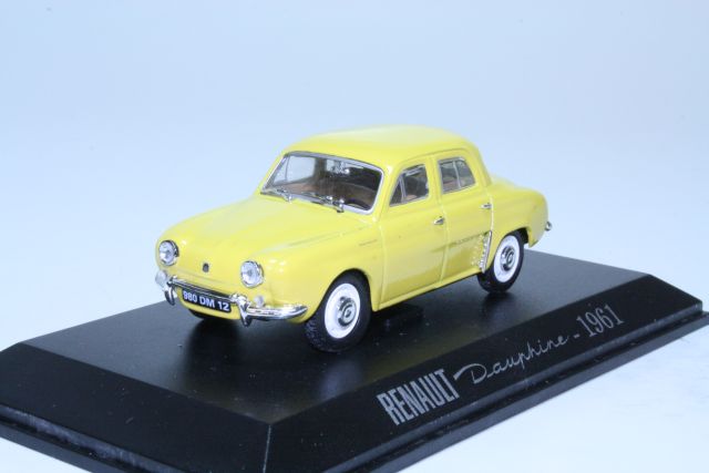 Renault Dauphine 1961, keltainen