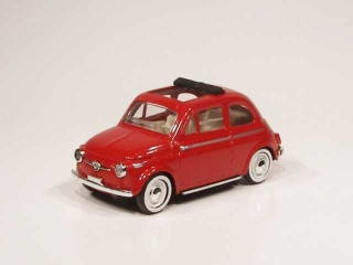 Fiat 500 Nuova Tetto Apribile 1958, punainen