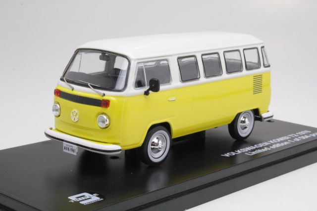 VW T2 Bus 1976, keltainen/valkoinen