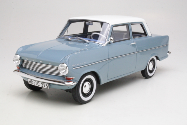 Opel Kadett A 1962, sininen/valkoinen