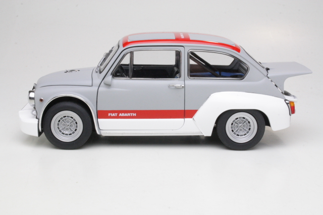 Fiat Abarth 1000 TCR 1970, harmaa/punainen
