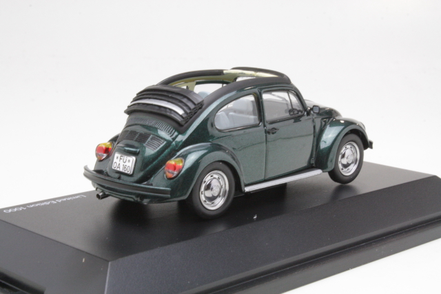 VW Beetle "Open Air", tummanvihreä