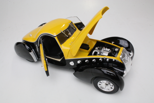 Peugeot 302 Darl'Mat Coupe 1937, musta/keltainen