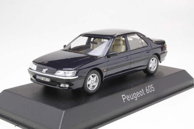 Peugeot 605 1998, sininen