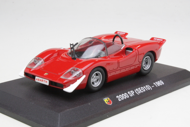 Abarth 2000 Sport Spider (SE010) 1969, punainen