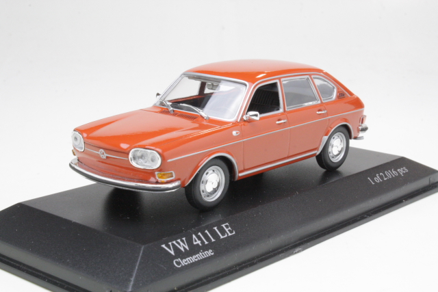 VW 411 LE 1969, punainen
