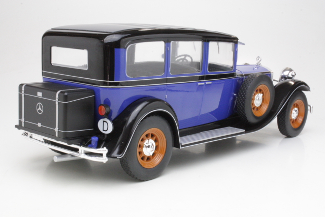 Mercedes Typ Nurburg 460/460 K 1928, sininen/musta