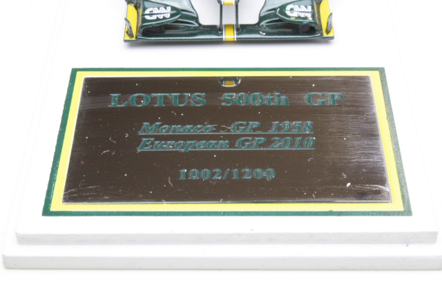 Lotus T127, European GP 2010, Heikki Kovalainen, no.19