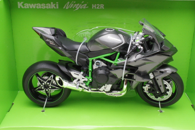 Kawasaki H2R 2015, musta/vihreä