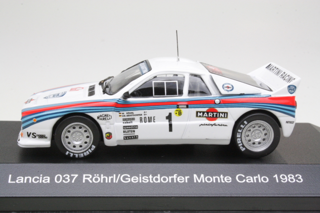 Lancia Rally 037, Monte Carlo 1983, W.Rohrl, no.1