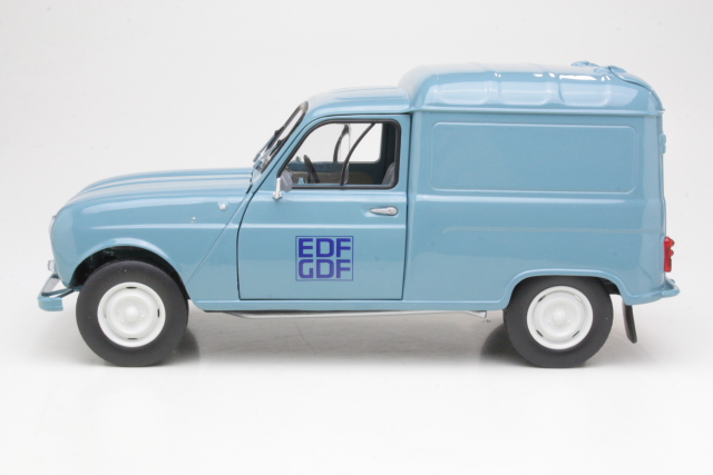 Renault 4 F4 "EDF-GDF" 1965, sininen - Sulje napsauttamalla kuva