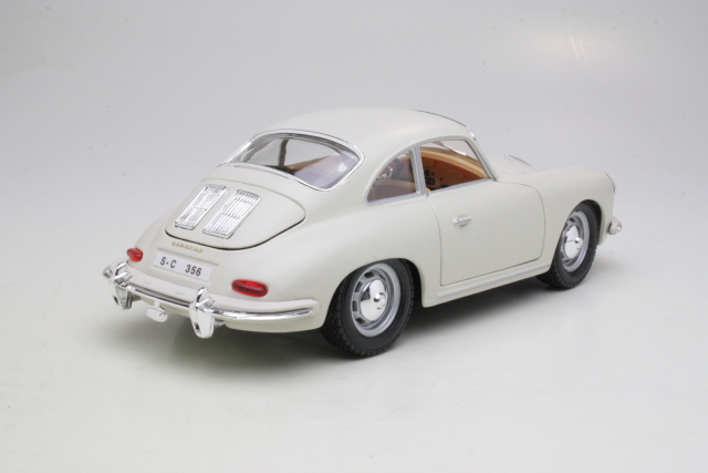 Porsche 356 B Coupe 1961, valkoinen