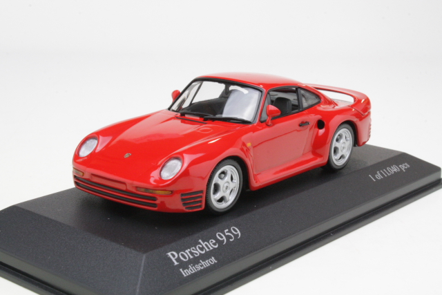 Porsche 959 1987, punainen