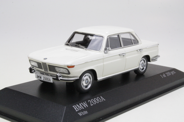 BMW 2000A 1962, valkoinen