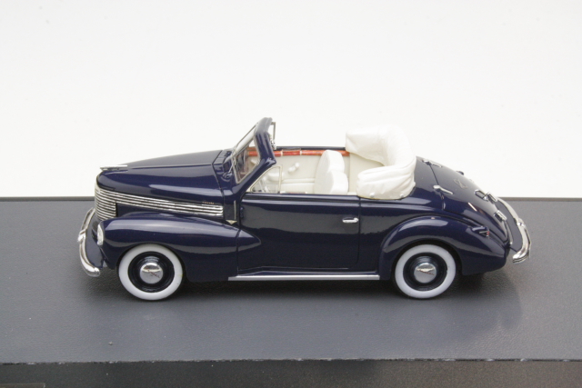 Opel Kapitan Hebmuller Convertible 1940, tummansininen