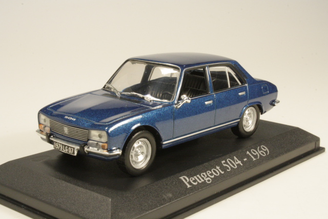 Peugeot 504 1969, sininen