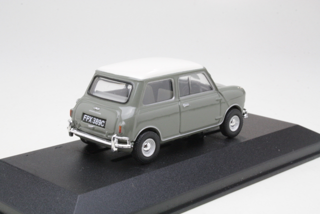 Morris Mini Cooper Mk1, harmaa/valkoinen
