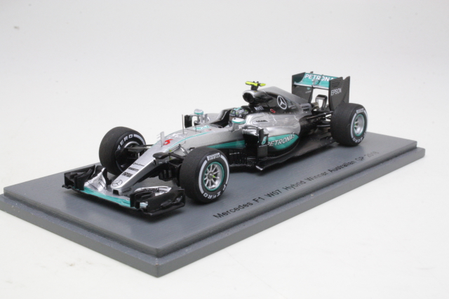 Mercedes F1 W07 Hybrid, 1st. Australian GP 2016, N.Rosberg, no.6