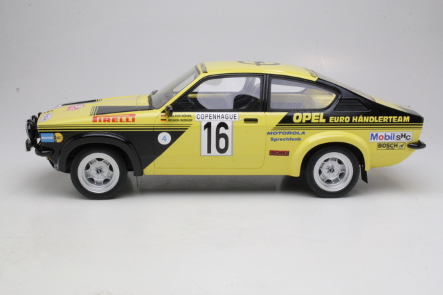 Opel Kadett GTE Gr.4, Monte Carlo 1976, W.Rohrl, no.16