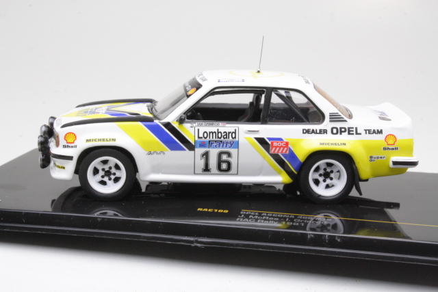 Opel Ascona B, RAC 1981, J.McRae, no.16