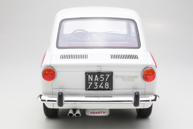 Fiat Abarth OT1000 1964, valkoinen/punainen