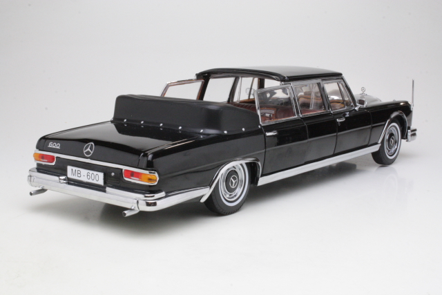 Mercedes 600 Landaulet 1966, musta