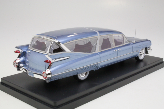 Cadillac S&S Superior Landau Hearse 1959, sininen
