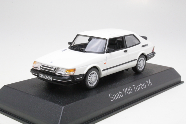 Saab 900 Turbo 16 1991, valkoinen