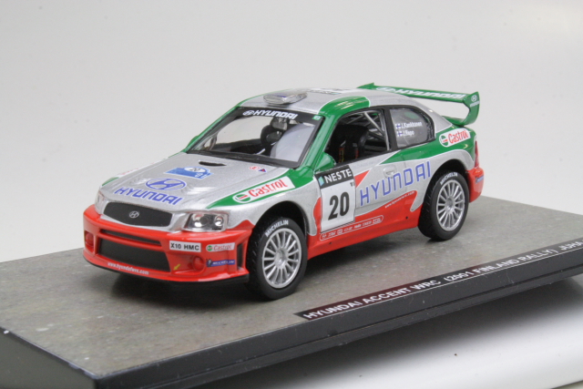 Hyundai Accent WRC, Finland 2001, J.Kankkunen, no.20
