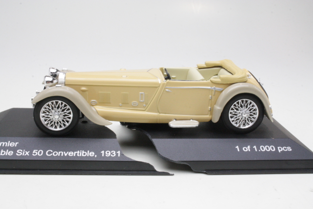 Daimler Double Six 50 Convertible 1931, beige (B-LAATU)