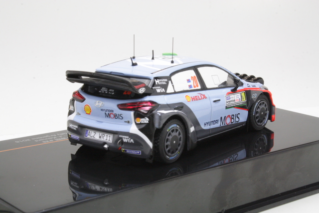 Hyundai i20 WRC, 1st. Argentina 2016, H.Paddon, no.20